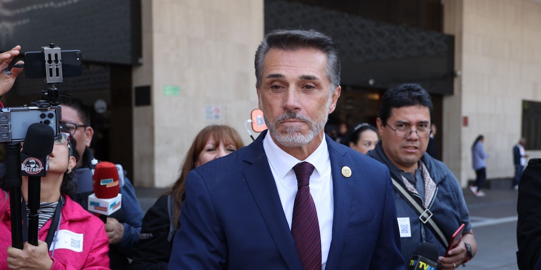 Sergio Mayer en una imagen de archivo en San Lázaro.