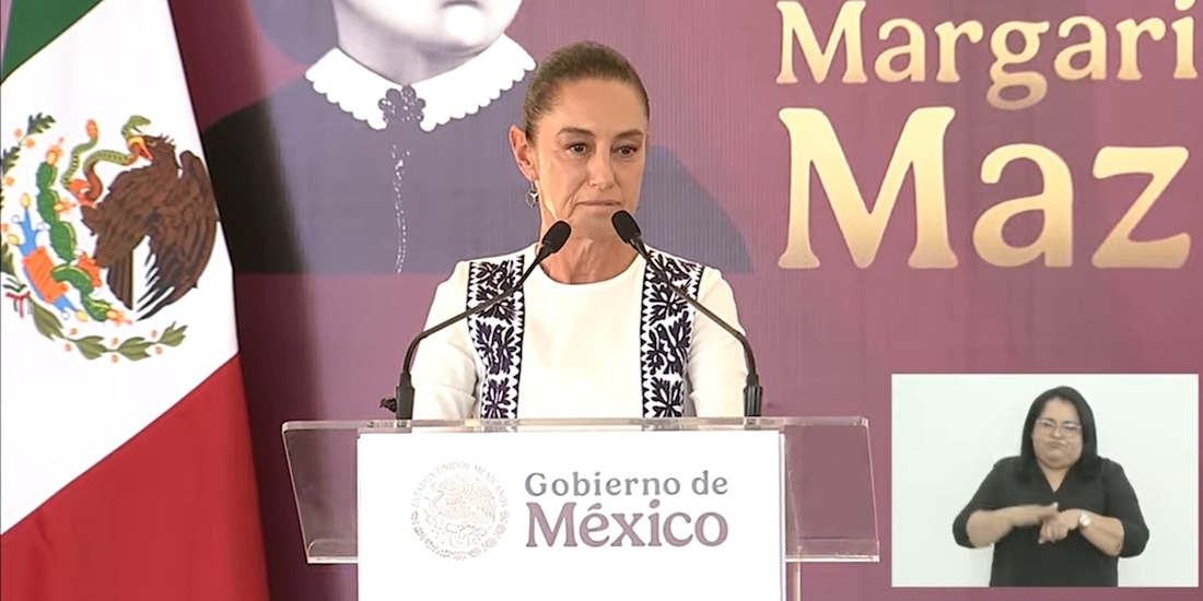 Claudia Sheinbaum, Presidenta de México.