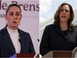 Claudia Sheinbaum, Presidenta de México, y Kamala Harris.