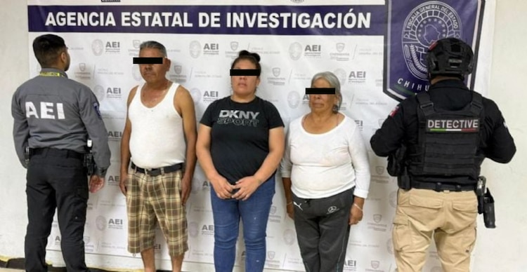 Valeria “N”, Ericka “N”, y Raúl “N”