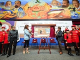 Evento de la Lotería Nacional.