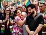 LA JEFA de Gobierno, ayer, en la Zona Rosa.