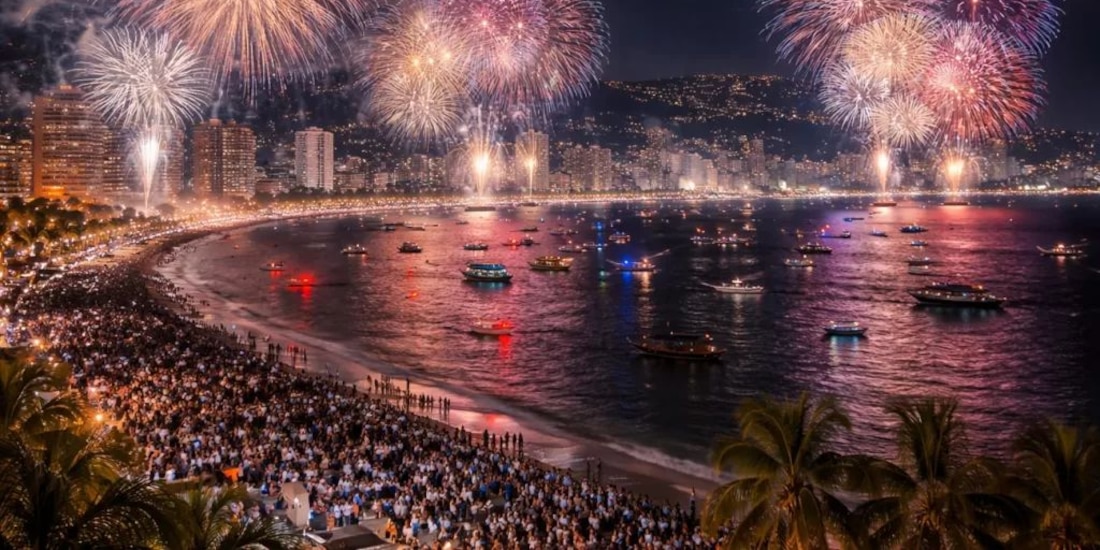 Acapulco, Guerrero, de fiesta.