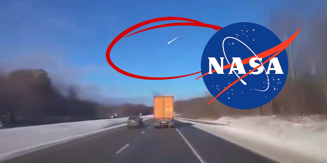 NASA confirma meteorito
