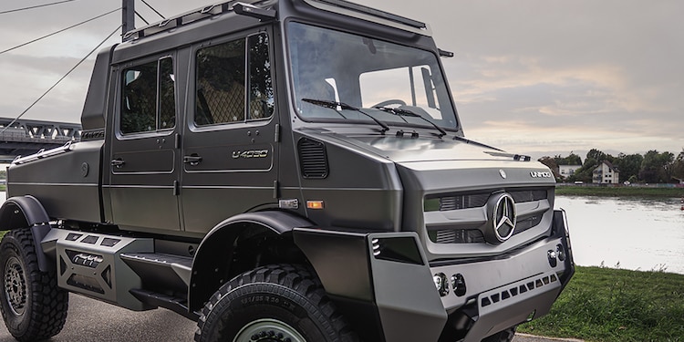 Mercedes-Benz Unimog es un lujo imparable