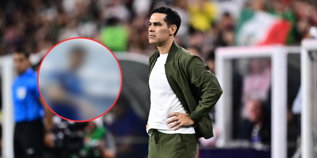 Rafa Márquez durante el partido ante Estados Unidos.