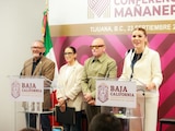 La presentación de la infraestructura de desalación más grande de Latinoamérica fue encabezada por la gobernadora Marina del Pilar Avila Olmeda.