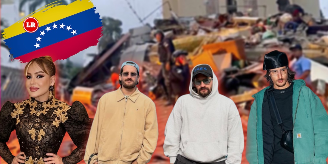 Danny Ocean, Gaby Spanic, Mau y Ricky y más famosos envían mensaje de aliento a Venezuela tras sismo