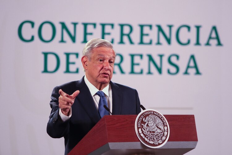 El Presidente Andrés Manuel López Obrador, el 26 de febrero de 2021.