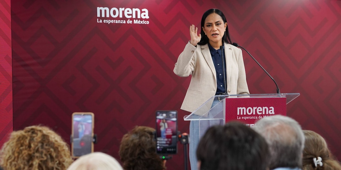 Ariadna Montiel Reyes, dirigente nacional de Morena