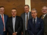 Marcelo Ebrard y líderes del CCE dialogaron sobre inversiones y la modernización del T-MEC para fortalecer la economía mexicana.