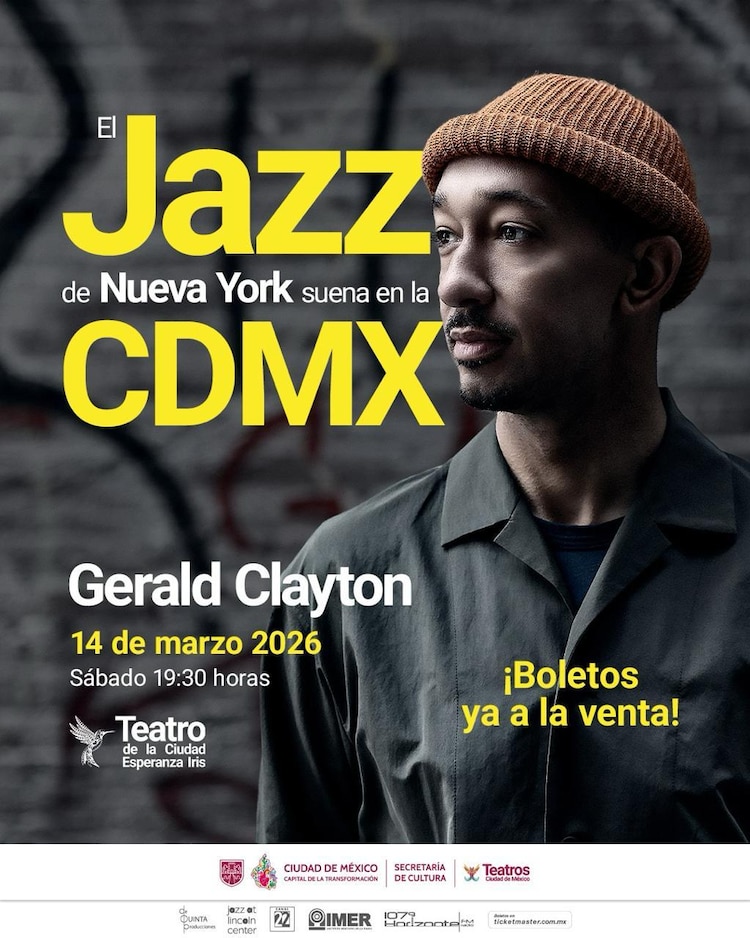Gerald Clayton Trio. Concierto de jazz