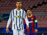 Cristiano Ronaldo y Lionel Messi durante uno de los duelos entre Barcelona y Juventus en la pasada edición de la Champions League.