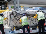 200 mil dosis de la rusa Sputnik V llegaron ayer al aeropuerto capitalino.
