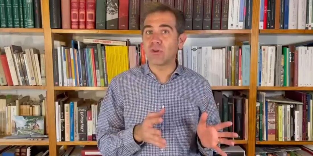 Lorenzo Córdova, consejero presidente del INE.