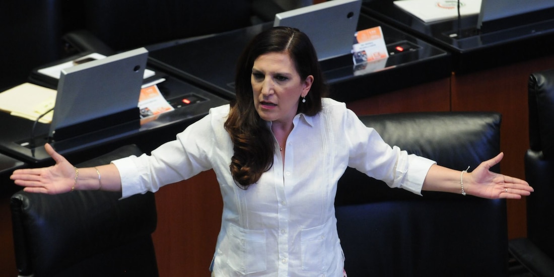 Kenia López Rabadán, senadora panista.