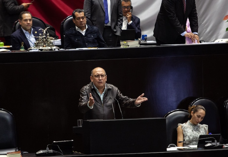 Rubén Moreira Valdez, coordinador del grupo parlamentario PRI