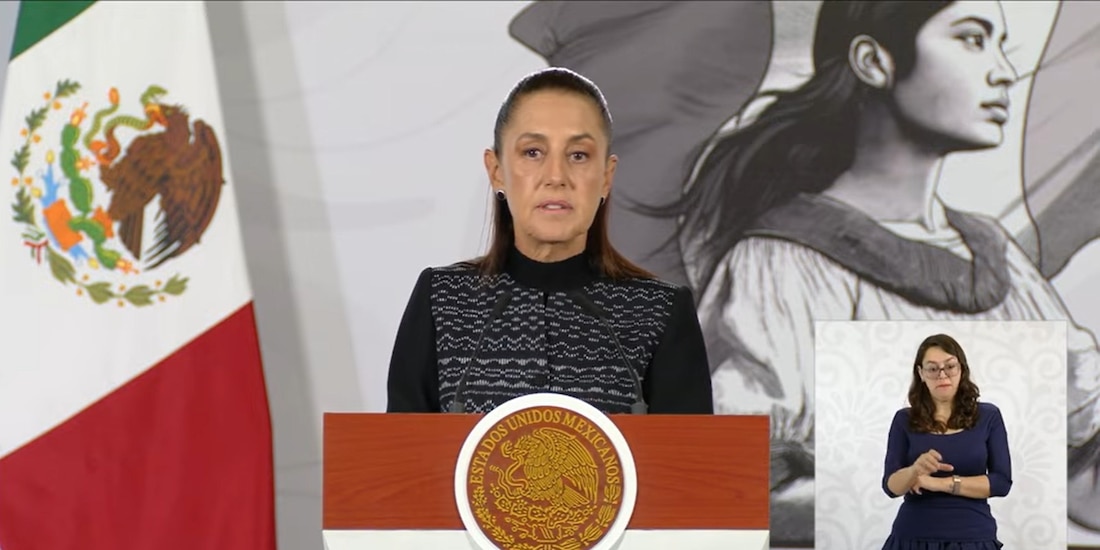 Claudia Sheinbaum, Presidenta de México.