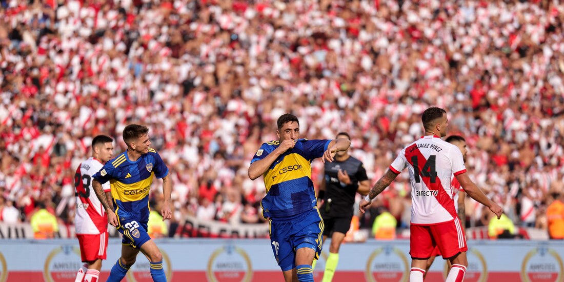 Boca Juniors venció a River Plate en los cuartos de final de la Copa Argentina