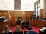 CIUDAD DE MÉXICO, 14JUNIO2023.- La Segunda Sala de la Suprema Corte de Justicia de la Nación que preside el ministro Alberto Pérez Dayán determinó que es válida la facultad del Servicio de Administración Tributaria para requerir información sobre la persona o grupo de personas físicas que controlan o se benefician económicamente por participar en una persona moral, un fideicomiso o cualquier otra figura o acto jurídico. FOTO: SCJN/CUARTOSCURO.COM
