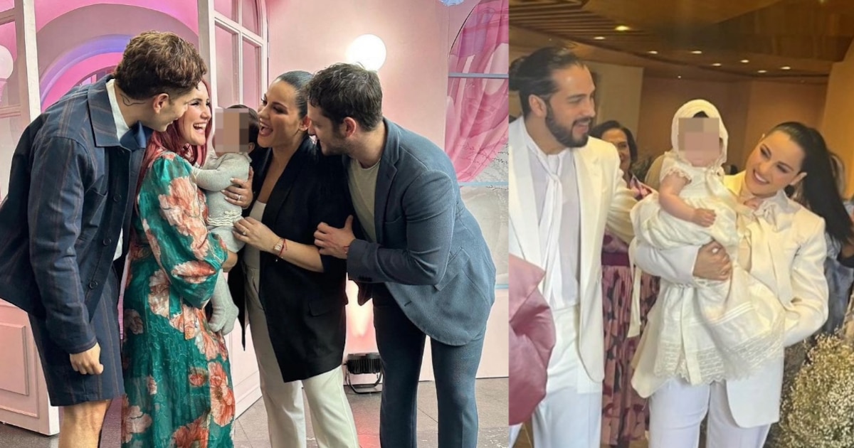 FOTOS | Así fue el bautizo de la hija de Maite Perroni junto a los ...