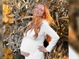 Lindsay Lohan presume su embarazo en nuevas FOTOS toda feliz: "muy agradecida"