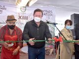 El alcalde contrerense, Luis Gerardo Quijano, inauguró el pasado viernes la XIII Feria de la Barbacoa y el Pulque,