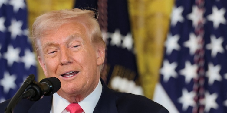 Donald Trump, presidente de EU.