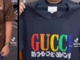 Tiktokers se pelean por ver quién tiene la ropa más cara de Gucci