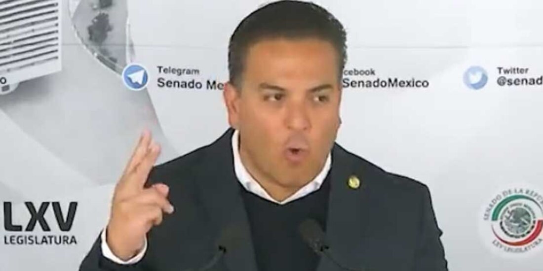 El senador panista, Damián Zepeda, adelantó el sentido del voto de su bancada en torno a la Reforma Electoral