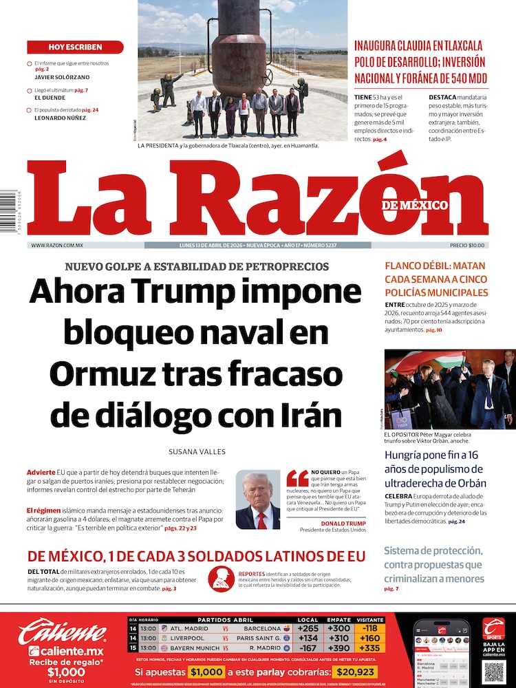 La Razón 13 Abril 2026
