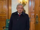 El Presidente Andrés Manuel López Obrador envió un mensaje en video.