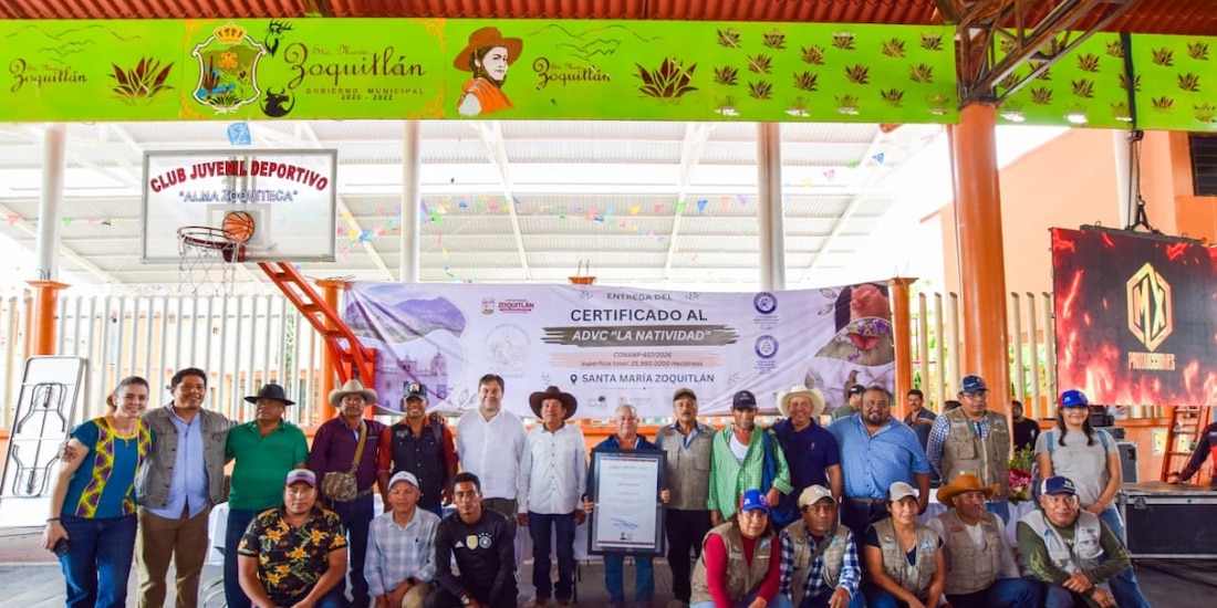 Se entregó el certificado que formalizó el Área Destinada Voluntariamente a la Conservación (ADVC) “La Natividad”
