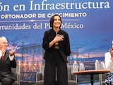 LA SECRETARIA de Energía, ayer, en un foro del CCE