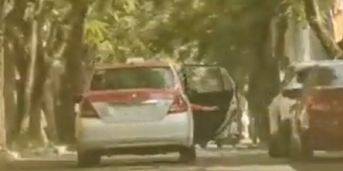 Imagen de la unidad donde iban las dos mujeres.