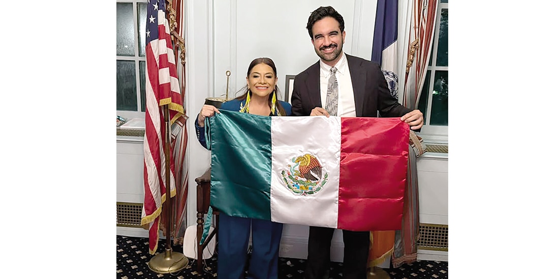 El alcalde de Nueva York, Zohran Kwame Mamdani, reconoció en el foro las Utopías y las acciones en materia de cuidado para beneficiar a los chilangos.