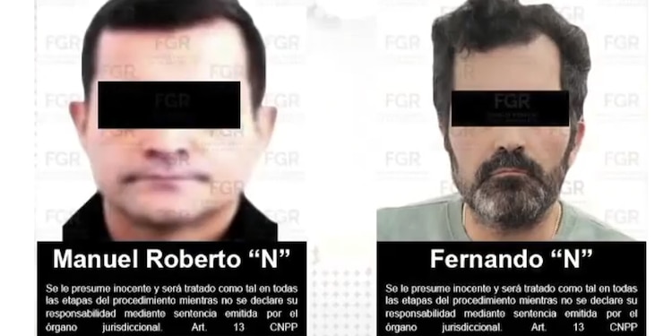 Los hermanos Manuel Roberto y Fernando Farías, en foto de archivo.