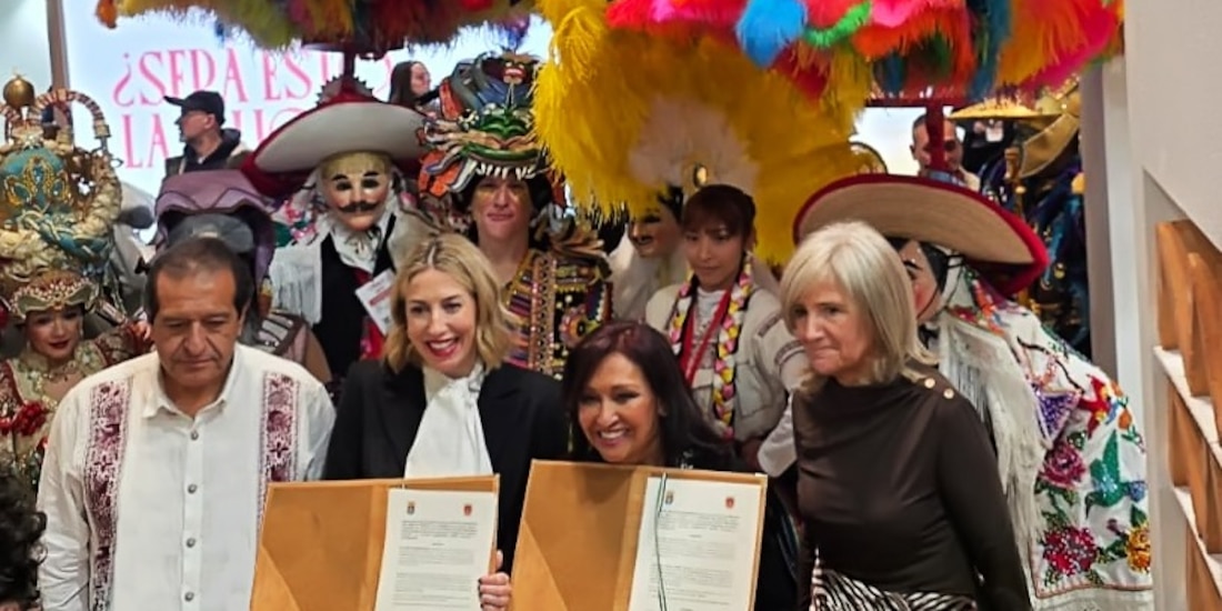 La Gobernadora de Tlaxcala se encuentra en España.