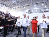 El Gobernador constitucional de Tamaulipas en la imagen.