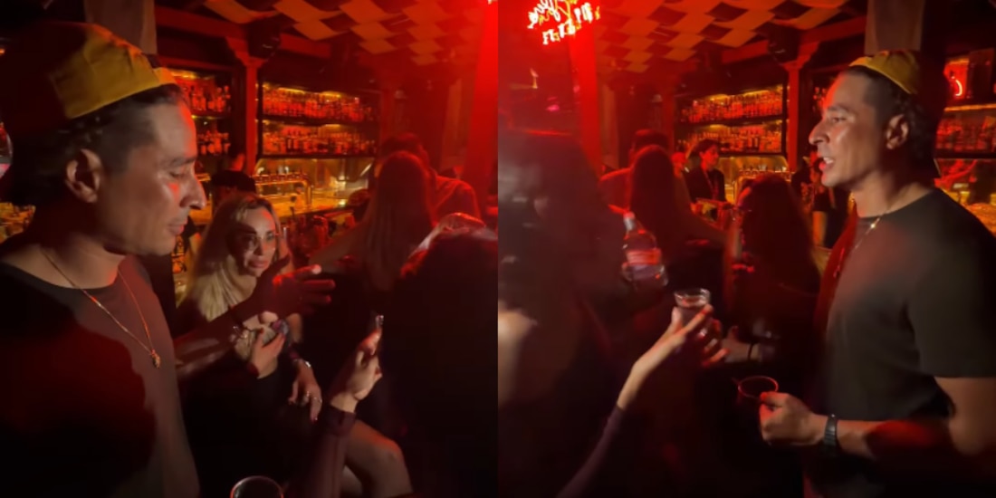 Guillermo Ochoa de fiesta en Colombia.