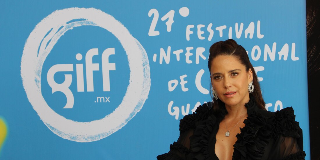 Ana Claudia Talancón, durante la charla con La Razón.