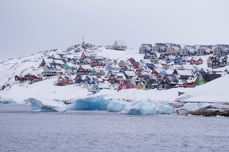 Viviendas en Nuuk, Groenlandia