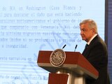 Andrés Manuel López Obrador dio a conocer este día documentos sobre la supuesta creación de un bloque opositor que busca debilitar a su gobierno.