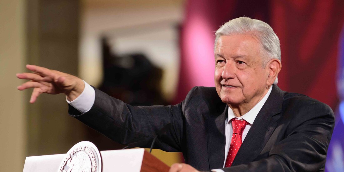 Andrés Manuel López Obrador, Presidente de México en conferencia de prensa.