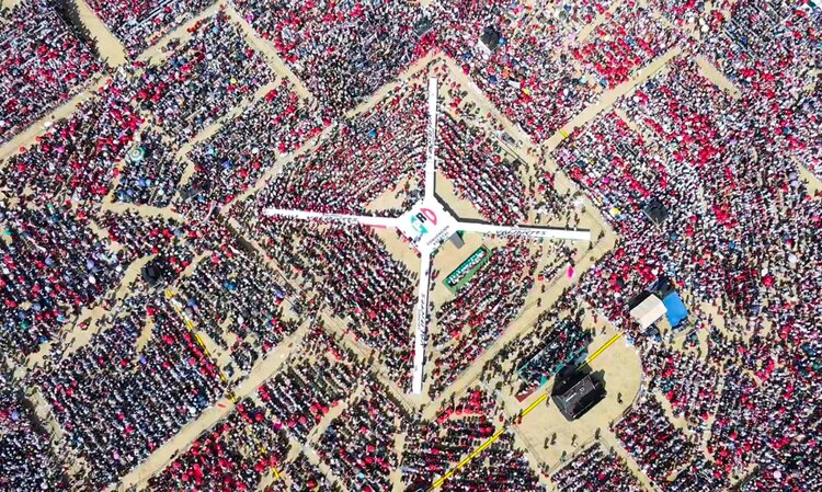 Rinde protesta Alejandra Del Moral como precandidata electa del Partido Revolucionario Institucional para contender por la gubernatura del Estado de México.<br>