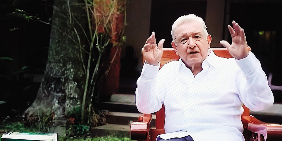 El expresidente, el 30 de noviembre de 2025, cuando presentó su libro Grandeza tuvo su segunda aparición pública.