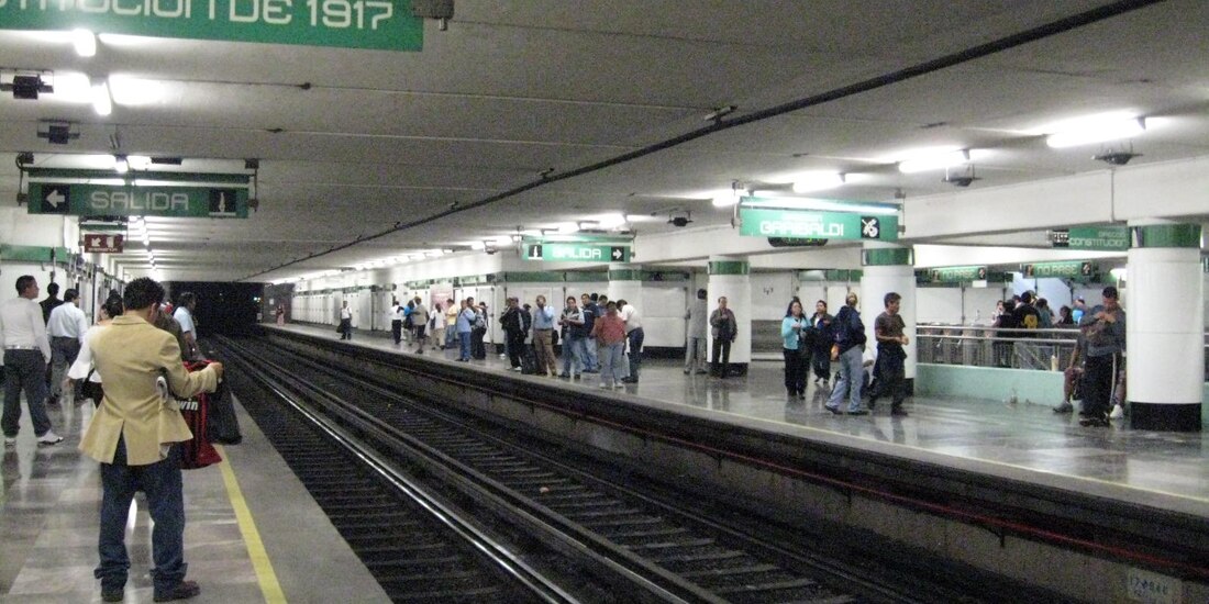 Línea 8 del Metro CDMX.