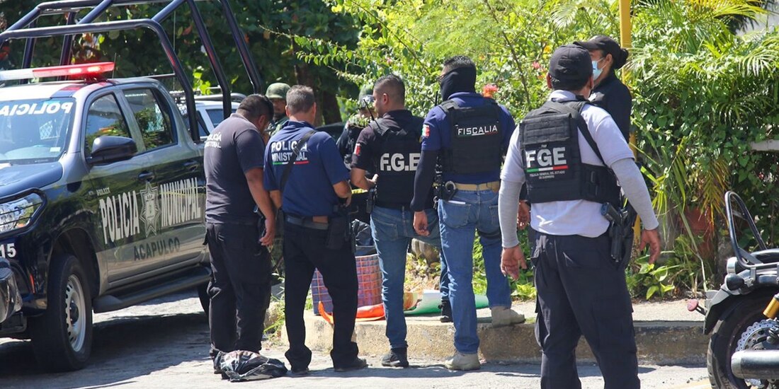 Acción de las fuerzas de seguridad en Guerrero.