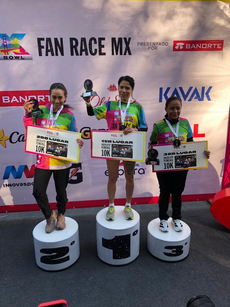 Se realizó la Super Bowl LX Fan Race MX