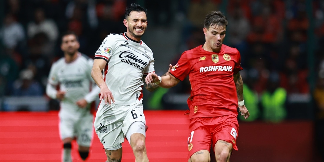 Una acción del Toluca vs Atlas, de la Jornada 11 del Torneo Clausura 2026 de la Liga MX